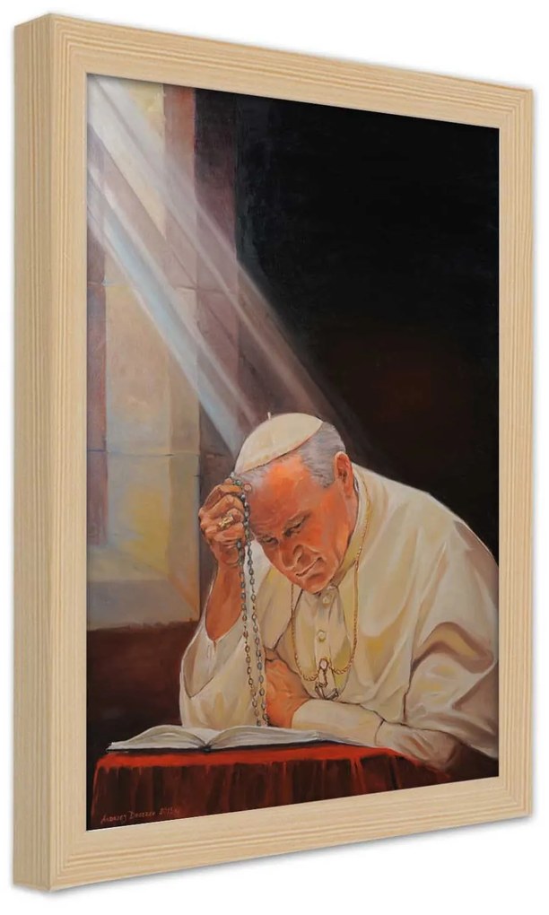 Gario Plagát Pápež Ján Pavol II Farba rámu: Bez rámu, Rozmery: 70 x 100 cm