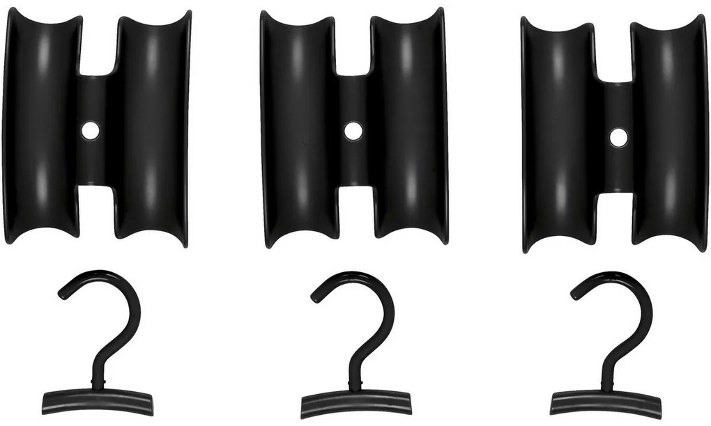 Wenko Sada 3 držiakov kabeliek Herkules