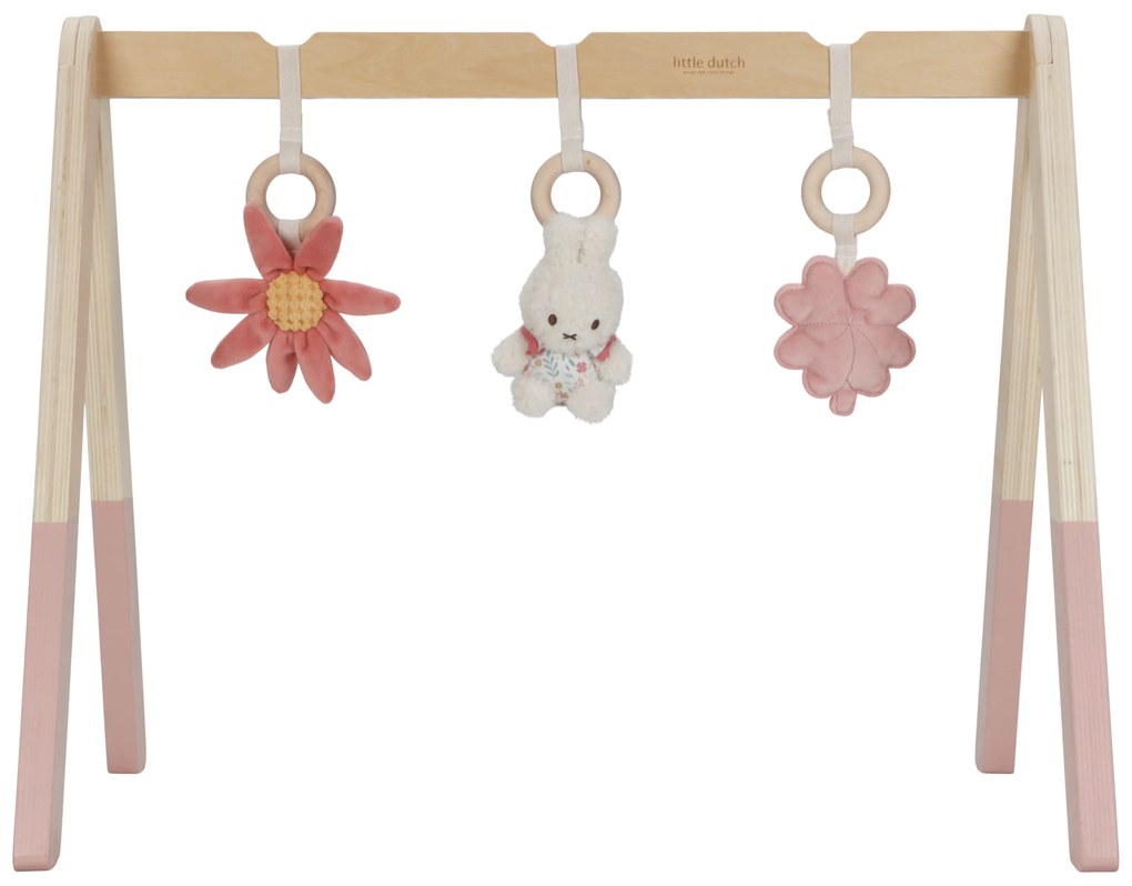 Drevená hrazdička králiček Miffy Lucky Blossom