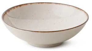 Jedálenská sada 24 ks béžová/hnedá/porcelán