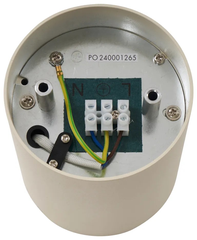 Sada 4 moderných prisadených bodových svietidiel béžových GU10 50mm otočných a naklápacích - Rondoo Up