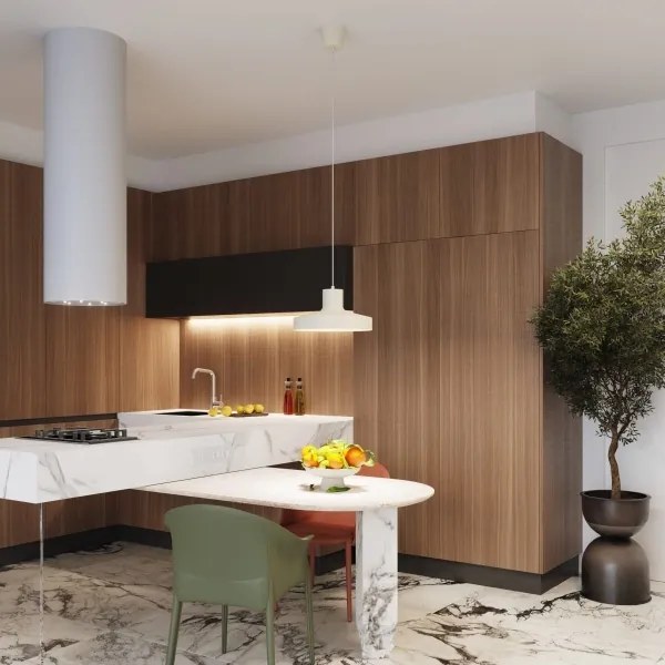 Sollux SL.1704 - Luster na lanku BILO 1xE27/15W/230V pr. 35 cm krémová