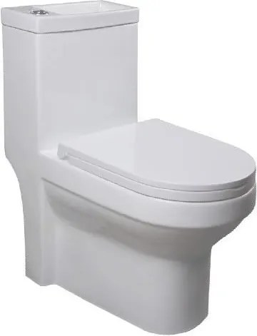 Hygie PB104 WC kombi, s integrovaným umývadlom zadný/spodný odpad