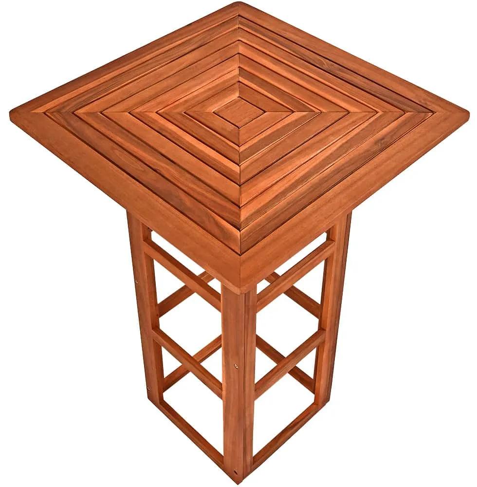 InternetovaZahrada Barový stôl - 75x75x110cm