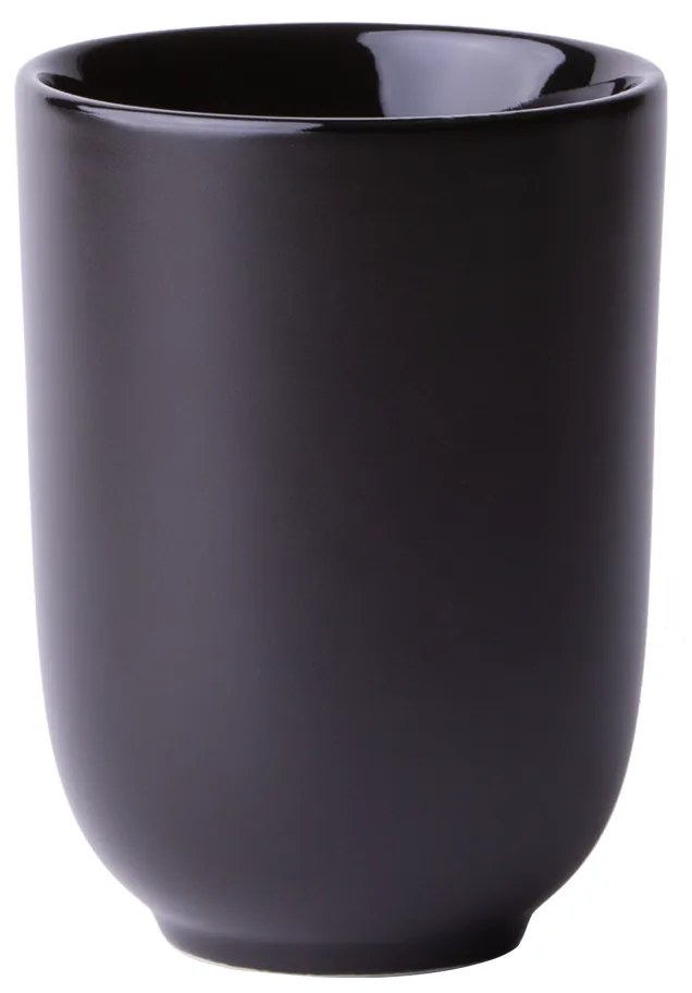 Šálka bez uška čierna 300 ml - Flow - 453120