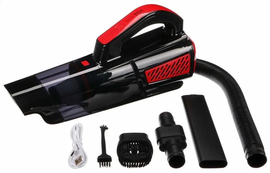 Sixtol Ručný bezdrôtový vysávač do auta CAR VAC 1, 90 W, 10 KPa