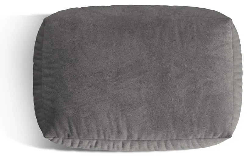 Sivá zamatová modulárna podnožka Martina – Micadoni