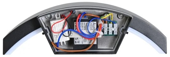 Brilagi - LED vonkajšie nástenné svietidlo so senzorom ARCELO LED/8W/230V IP54