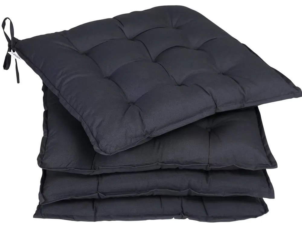 InternetovaZahrada 4 x poduška Cozy - antracit