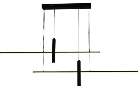 LED Stmievateľný luster na lanku LED/70W/230V 3000-6500K + diaľkové ovládanie