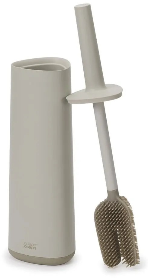 Béžová WC kefa Flex360 – Joseph Joseph