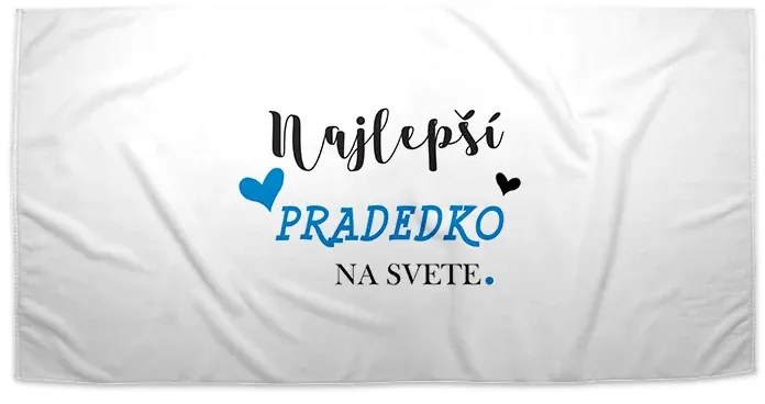 Sablio Uterák Najlepší pradedko na svete - 30x50 cm