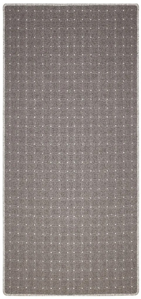Condor Carpets, Behúň na mieru Udinese hnedý, šíre 120 cm, hnedá, chodba / predsieň