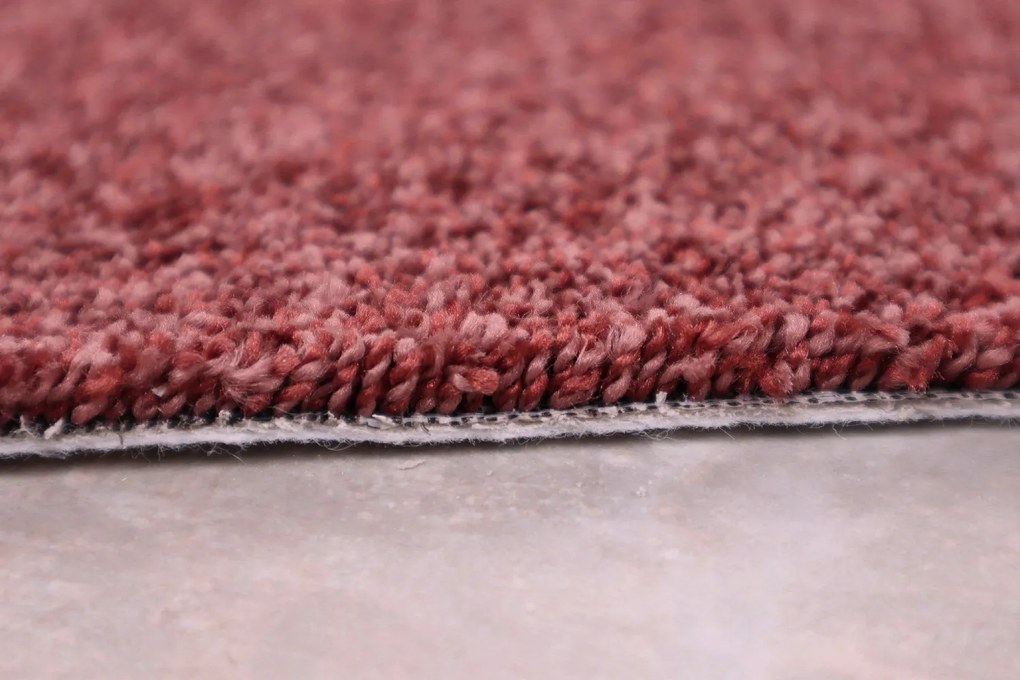 Vopi, Metrážny koberec Capri terra - neúčtujeme odrezky z role, na mieru, šíře 1,33m,1m,2m,3m,4m,na mieru, neúčtujeme odrezky, oranžová, ab (mriežka), chodba / predsieň