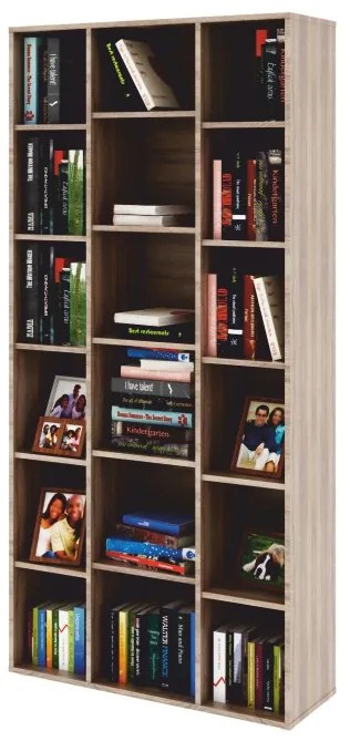 Regál Dunaj Typ 13 - dub sonoma