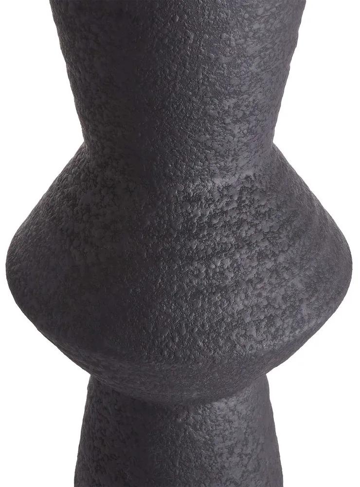 Butlers FREJA Stolná lampa s keramickým podstavcom 85 cm - čiernobiela