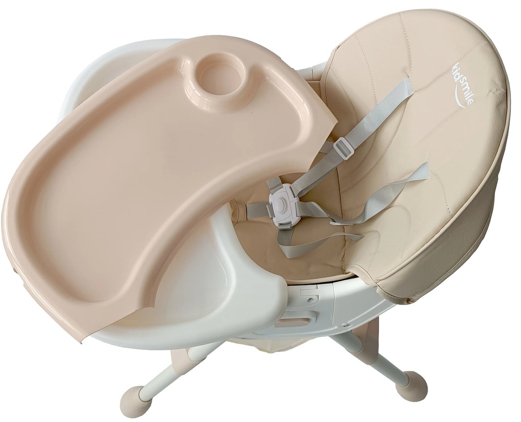 JAKS DETSKÁ JEDÁLENSKÁ STOLIČKA 4V1 BÉŽOVÁ