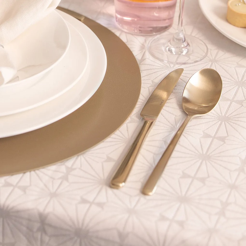 Príborový set 16 ks – Salamanca PVD Champagne matný - 130875