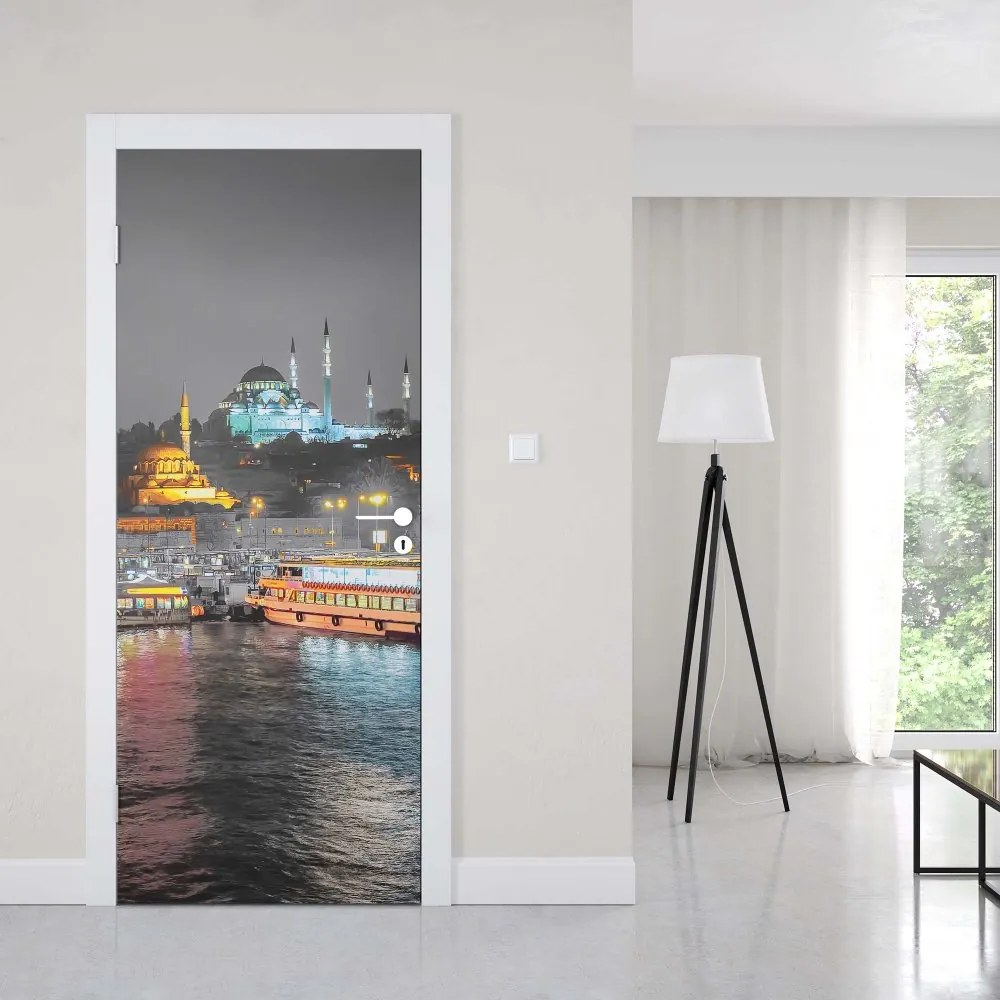 GLIX Fototapeta na dvere - Istanbul From The River