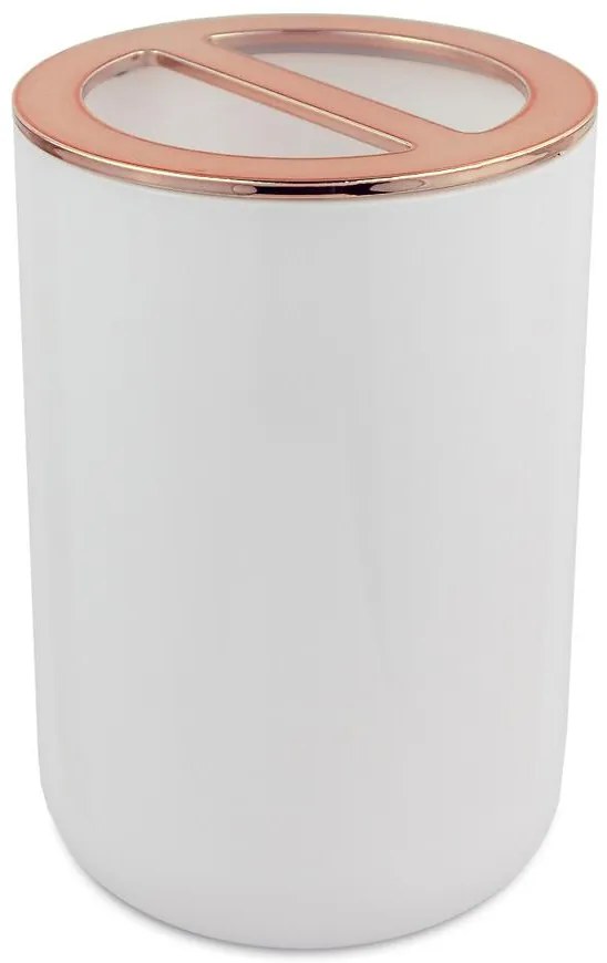 Pohárik Strips TOP biely-meď cst-1815 41