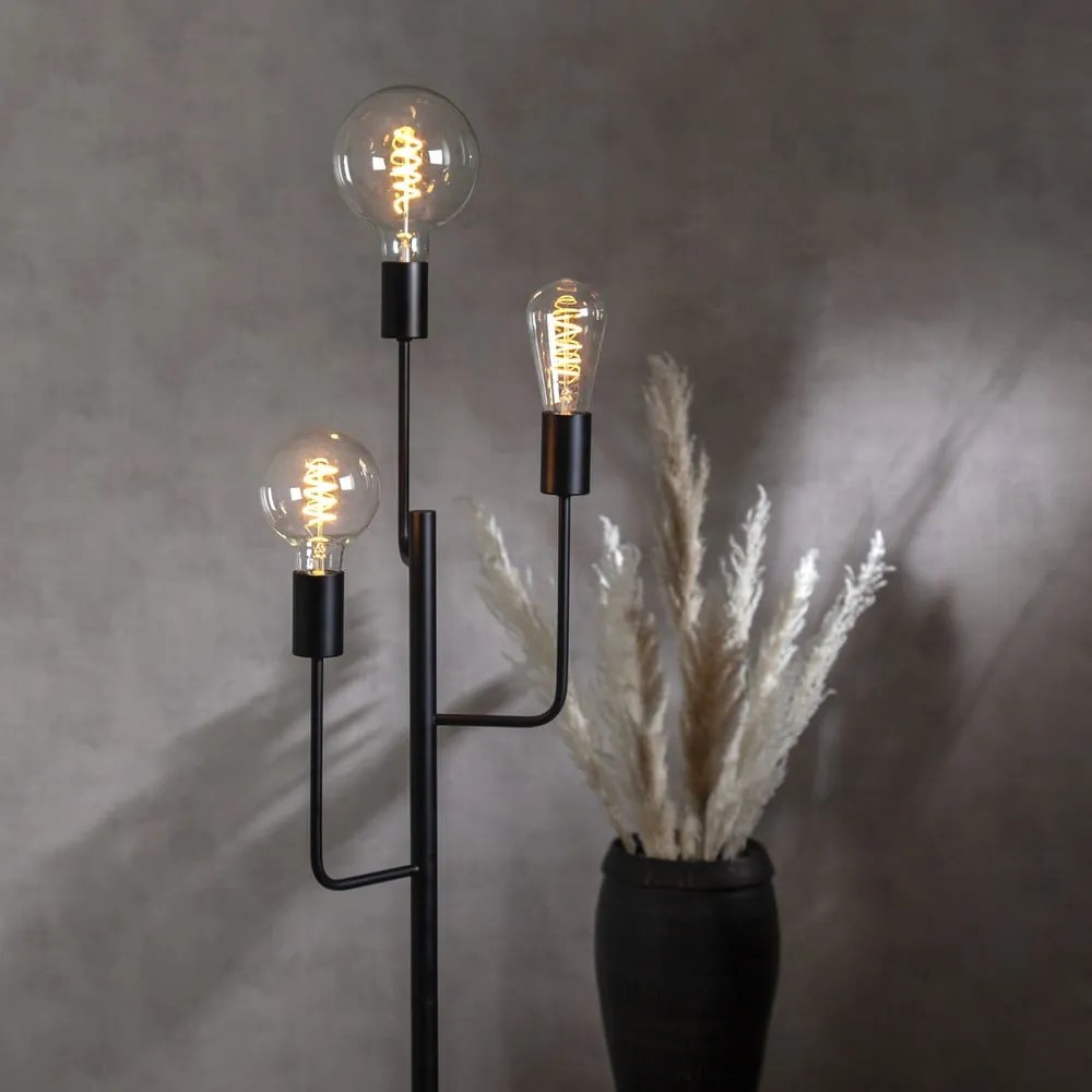 Teplá LED/filamentová žiarovka so stmievačom E27, 4 W Spiral Filament – Star Trading