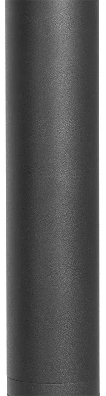 Moderný vonkajší stĺpikový svietidlo čierny 60 cm IP44 nastaviteľný - Ciara