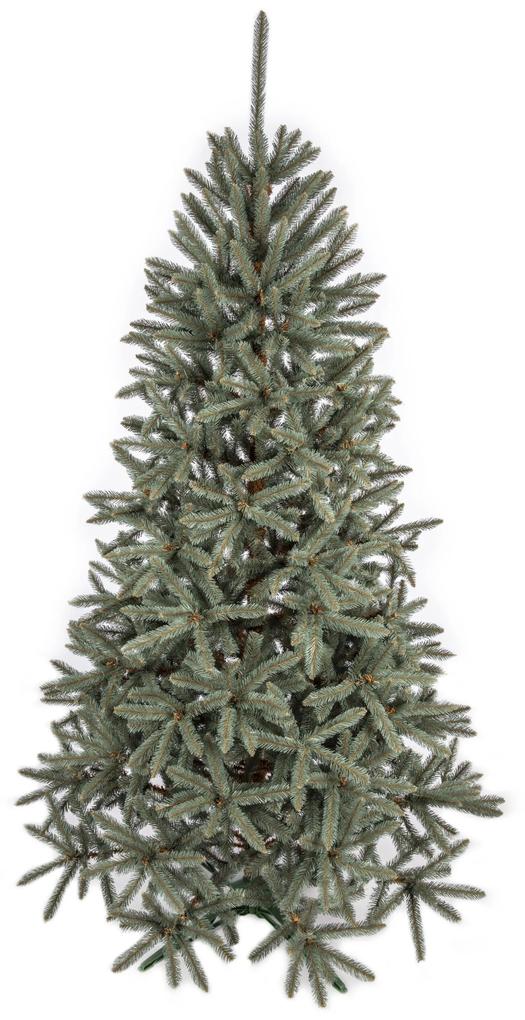 Umelý vianočný stromček Smrek Strieborný 120cm