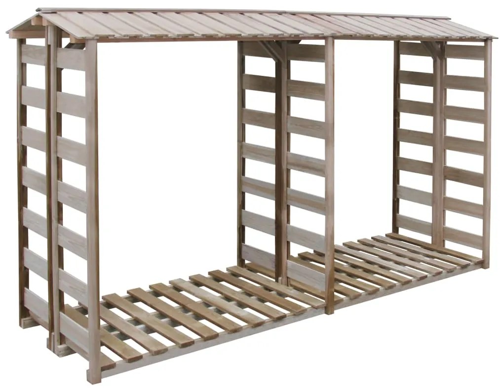 Prístrešok na drevo 300x90x176 cm, impregnovaná borovica
