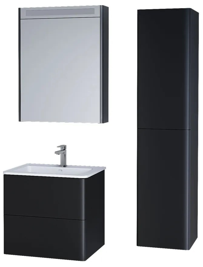 Mereo Mereo, Siena, kúpeľňová skrinka s umývadlom z liateho mramoru 101 cm, pre 2 batérie, MER-CN412M2
