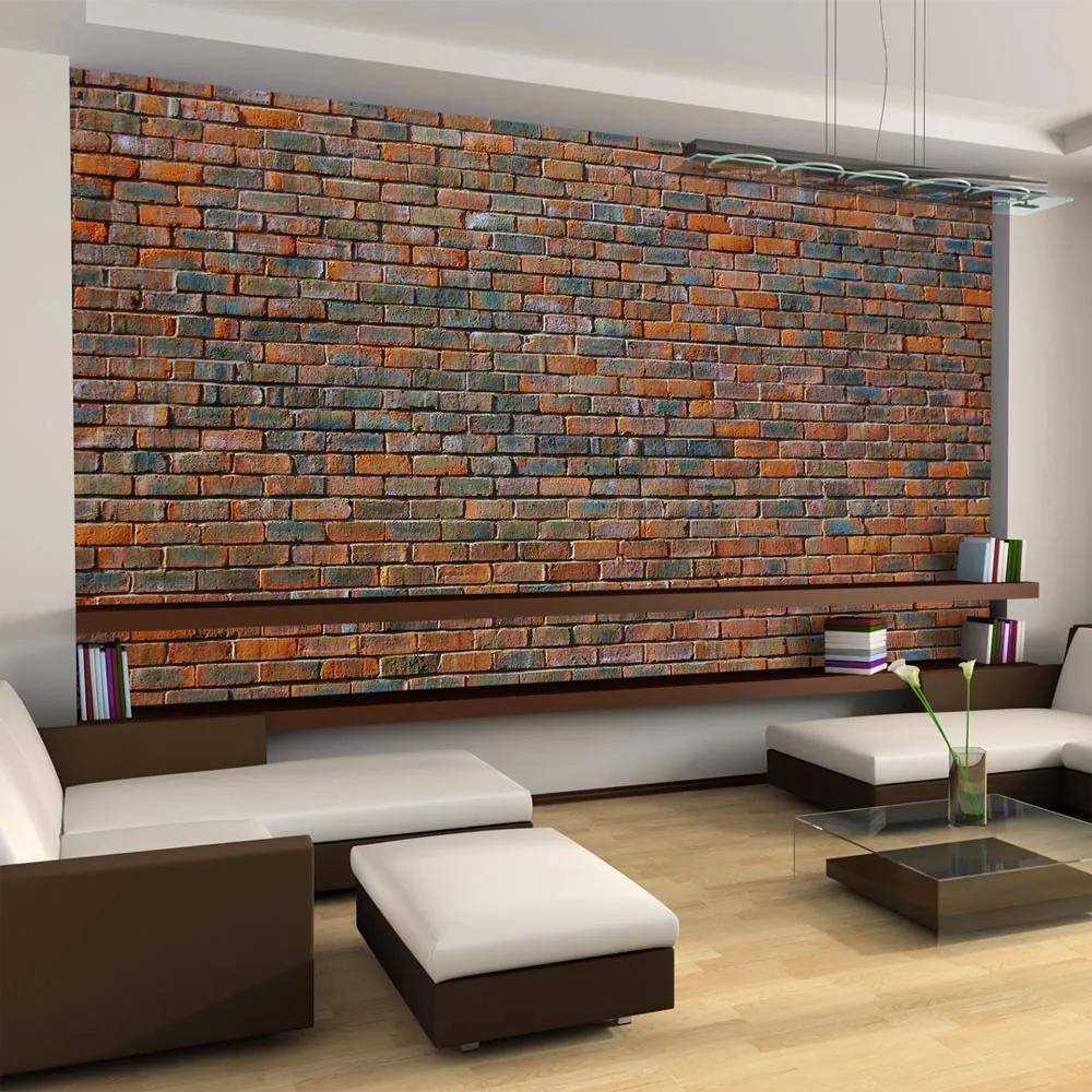 Artgeist Fototapeta - Brick wall Veľkosť: 250x193, Verzia: Standard