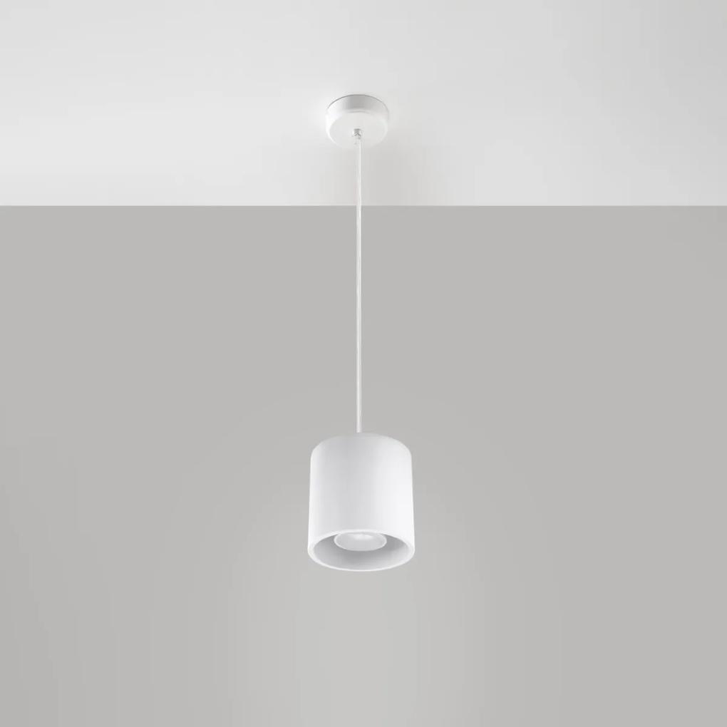 Sollux Lighting Závesné svietidlo ORBIS 1 biele