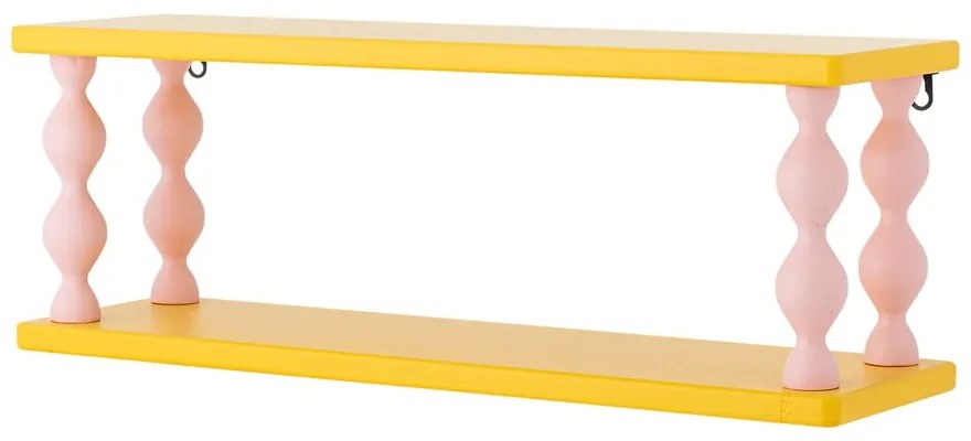 Žltá poschodová detská polica 60 cm Bibiola – Bloomingville Mini