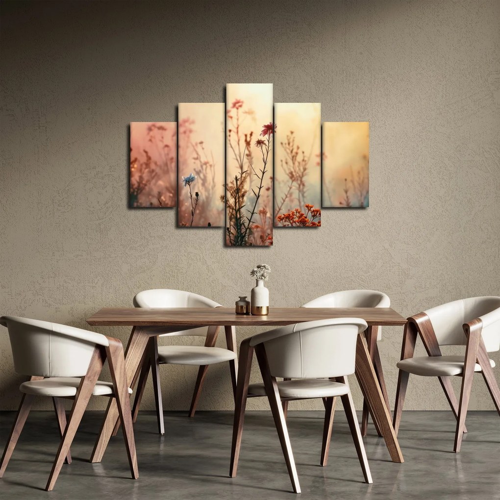 Obraz - Divoké kvety (150x105 cm)