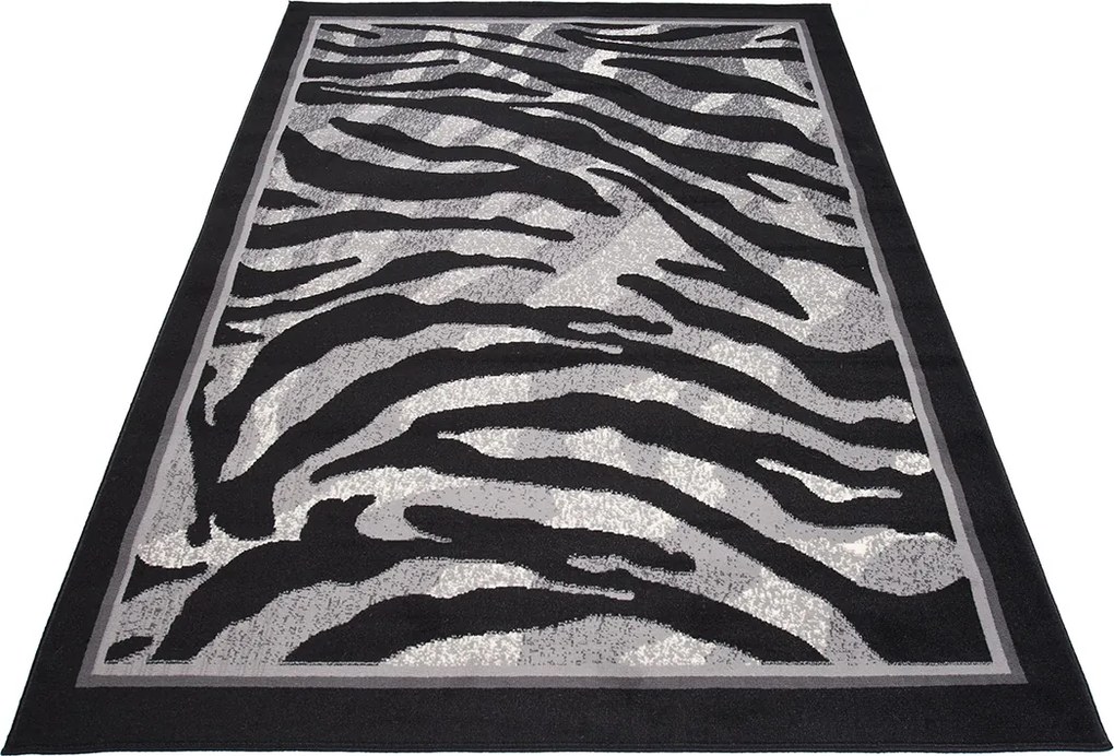 TA Koberec 6601C ČIERNA LACNÁ PP CRM Rozmer: 160x230 cm