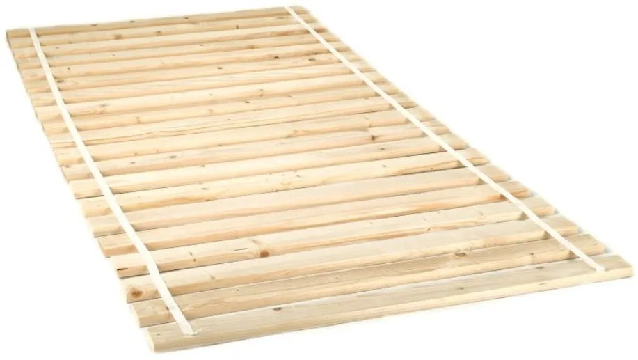 Domčeková posteľ Alfie PLUS 1 so snímateľnou zábranou - 80 x 160 - prírodná borovica