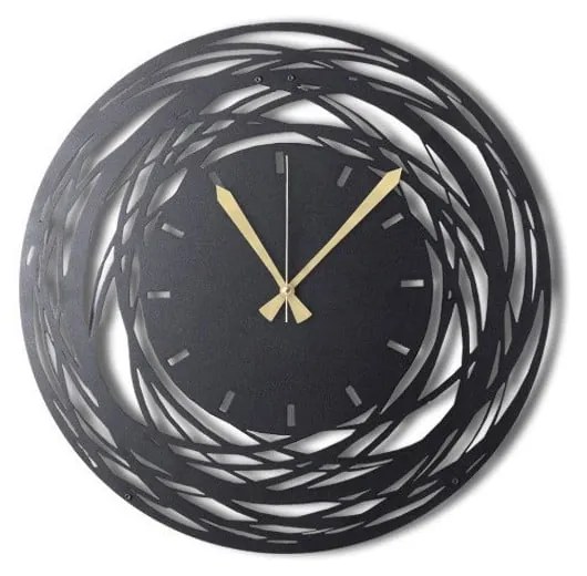 Nástenné kovové hodiny Ball, 70 × 70 cm