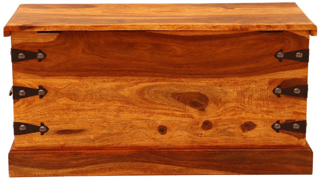 furniture-nabytek.cz - Drevená truhlica 90x45x45 z masívu palisander