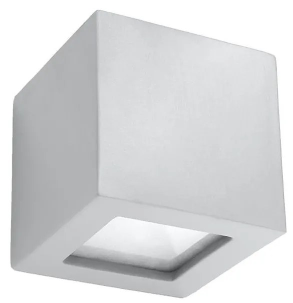 Sollux SL.0871 - Nástenné svietidlo LEO 1xE27/60W/230V šedá