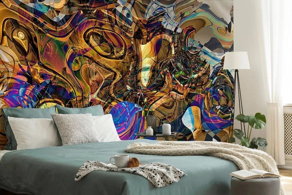 Samolepiaca tapeta plná abstraktného umenia - 300x200