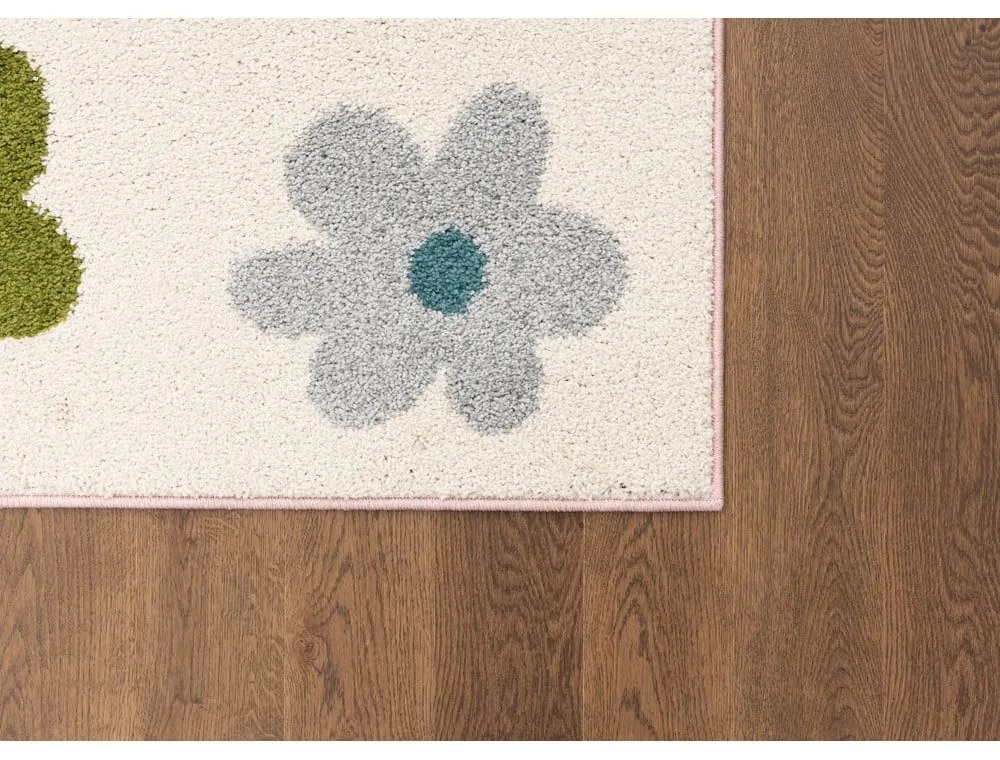 Slonovinový detský koberec 120x170 cm Dazzy Cream – FD