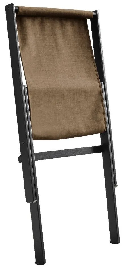 Kávovohnedé skladacie kreslo z bukového dreva Karup Design Boogie Black/Mocca