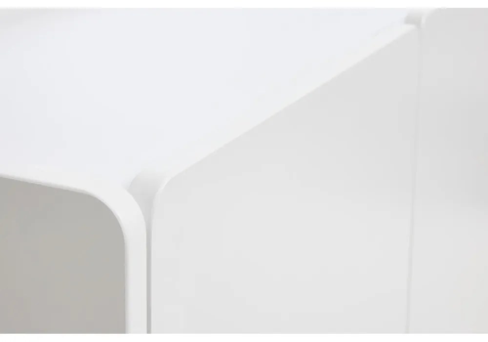 Biela komoda 160x70x45 cm Bera – Unique Furniture