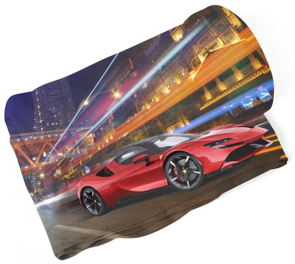 Sablio Deka Ferrari na ulici - 150x120 cm
