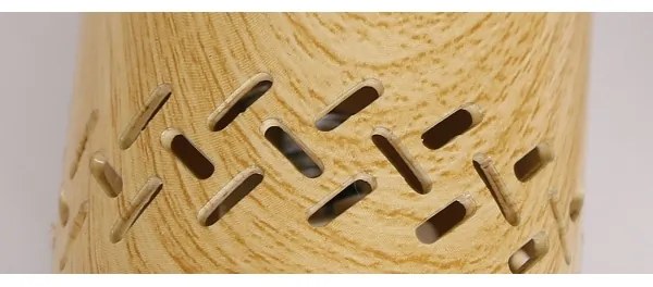 Luster na lanku TUBO 3xGU10/25W/230V drevo