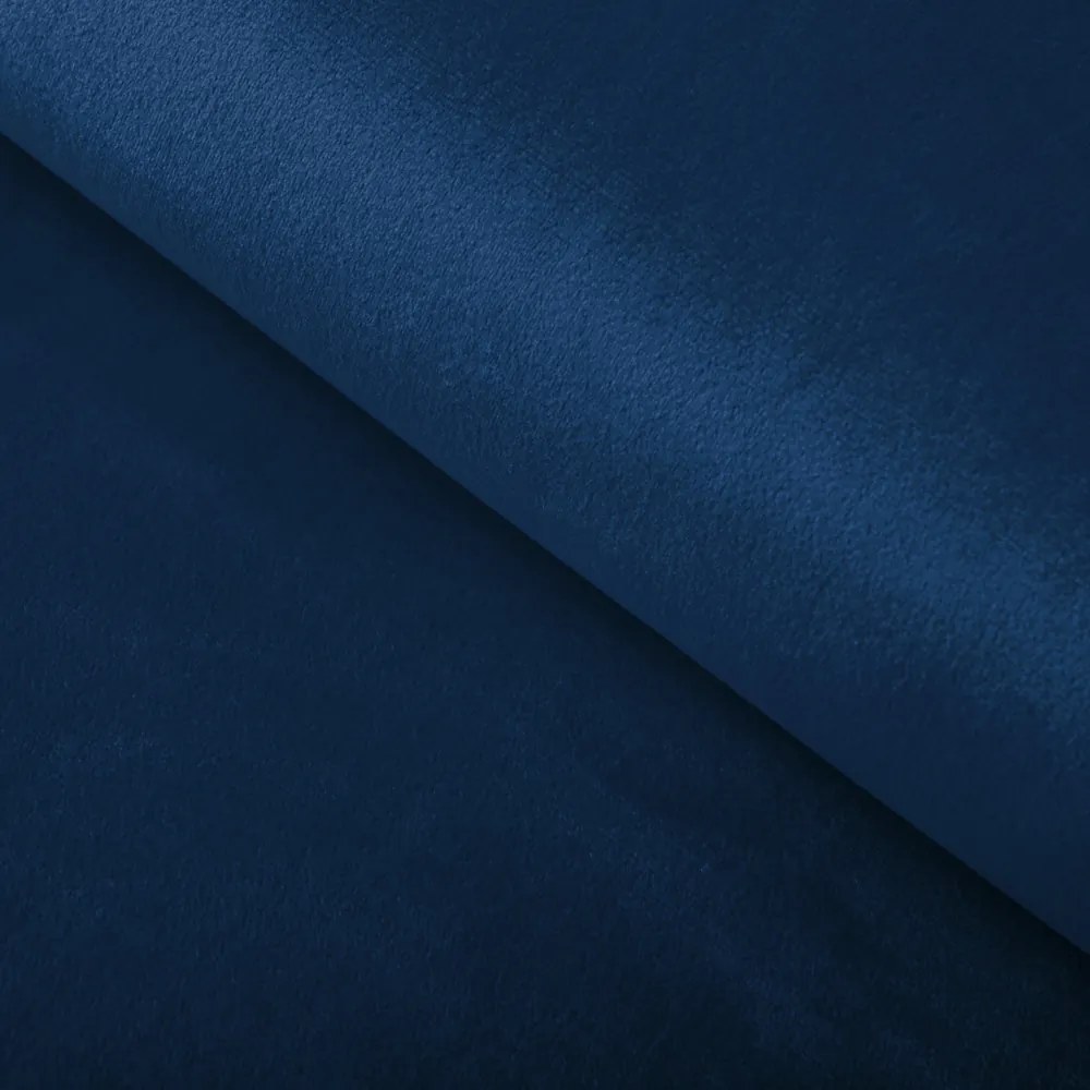 Biante Zamatový prehoz na posteľ Velvet Prémium SVP-029 Námornícka modrá 260x280 cm