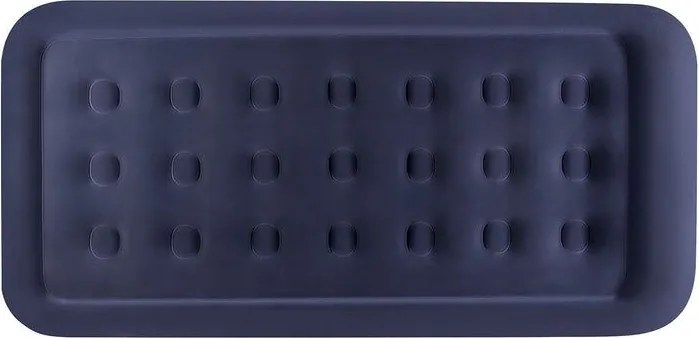 Nafukovacia matrac s pumpou, 191 × 91 × 44 cm, modrá a biela