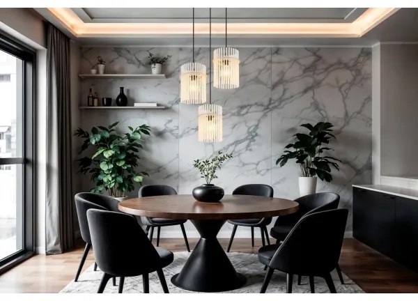 Globo 15698-3HRB - Luster na lanku GORLEY 3xE27/60W/230V