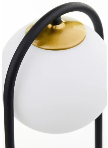 Jupiter 2044 - Stolná lampa IGON 1xE14/40W/230V čierna