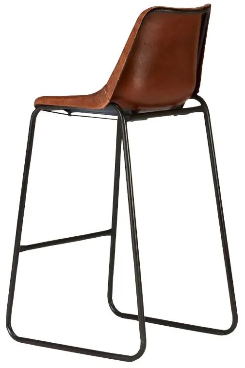 furniture-nabytek.cz - Sada 2 masivních barových židlí Kerala
