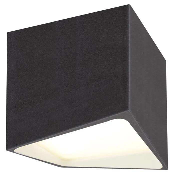 ETNA | dizajnové stropné led svietidlo IP44 Farba: Čierna